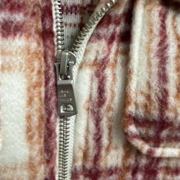 Avec Les Filles NWT Shacket Plaid Zip Up Size Small Plaid - Picture 4 of 5